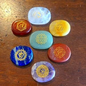 Chakra stone set
